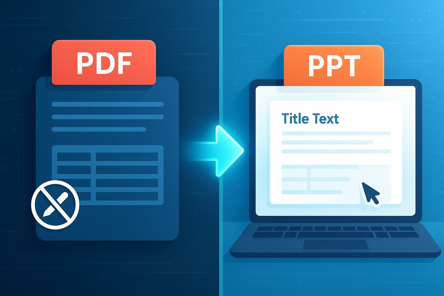 How to Reuse Your PDF Presentation in PPT?